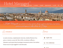 Tablet Screenshot of hotel-margaret.it